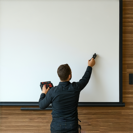 「別讓壞布幕影響您的影像體驗！專業維修升降投影布幕，立刻了解！」