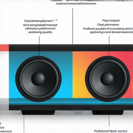 「低音箱擺放的秘密，提升音質的五大技巧！別忘了我們的專業維修服務！」