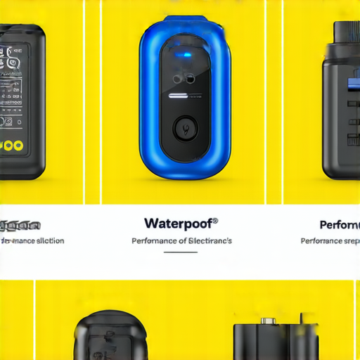 揭開防水電的神秘面紗，展示防水電產品的價格與性能搭配，圖中顯示多種防水電設備，強調其獨特設計與用途，讓您了解防水電的價值觀。