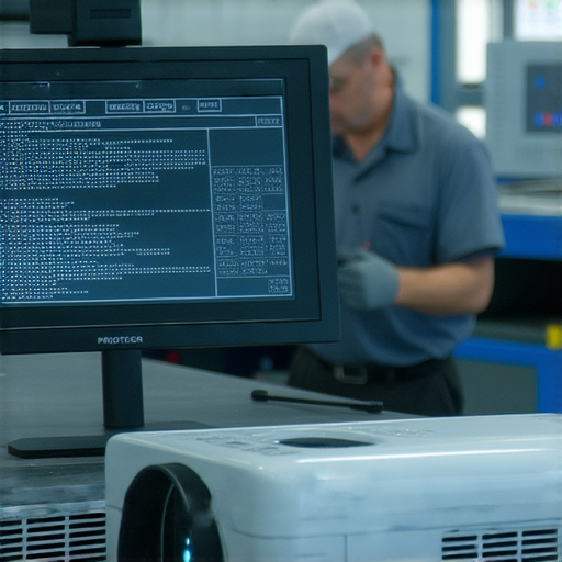 「學會辨識投影機LCD問題，並立即聯繫我們專業維修服務！」