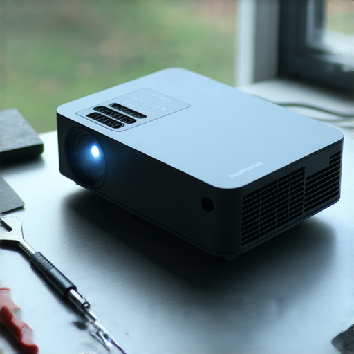 探索移動投影機的隱秘功能，專業維修服務提升使用體驗，讓您的設備運行更順暢。圖片展示投影機與維修工具，突顯專業服務的重要性。