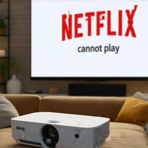 「為何Netflix無法在BenQ投影機上播放？專業維修助你解決難題！」