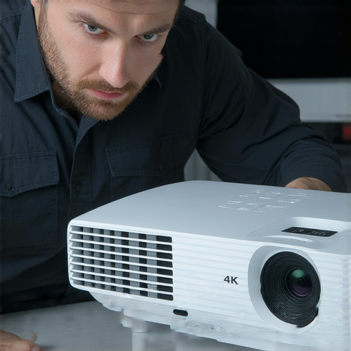 「短焦4K投影機的秘密，維修專家助你重拾完美畫面！」