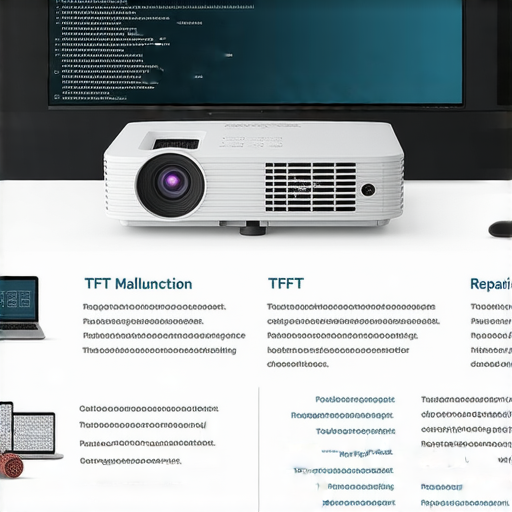 「LCD投影機TFT故障？立即了解如何修復並延長使用壽命！」