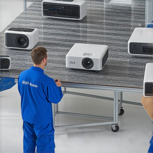 探索DLP投影機的無限可能，展示維修專業服務的專業團隊，幫助客戶輕鬆轉變，提升觀看體驗，解決各種投影問題，讓每場展示更加完美。