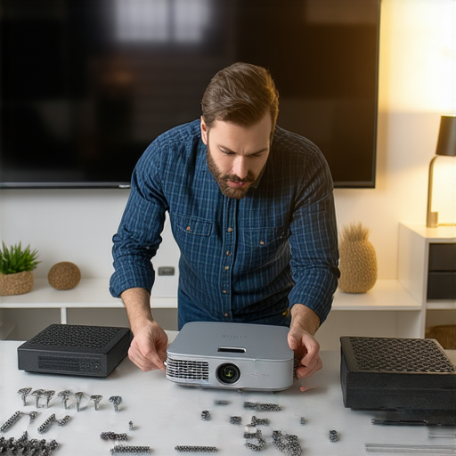 「投影機故障不再煩惱！揭秘家用投影機維修的秘訣，快來了解！」
