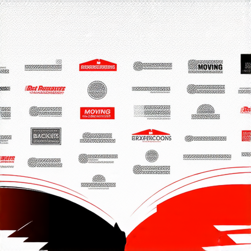 搬屋公司黑名單曝光，提供選擇前的重要提示，幫助消費者避免踩雷，確保搬家過程順利。圖片展示搬屋及搬家公司相關標誌。