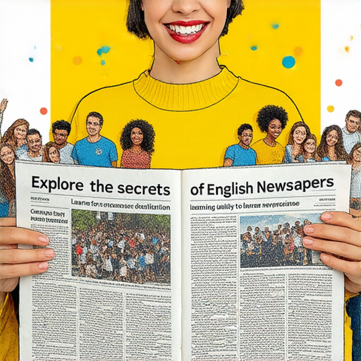 「探索英文報紙的秘密，發現外籍老師讓你輕鬆掌握英語精髓！」
