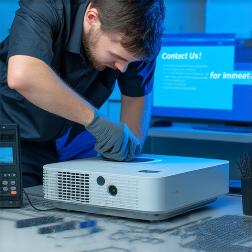 「無線傳輸投影機故障？立即聯繫我們，專業維修恢復精彩視界！」