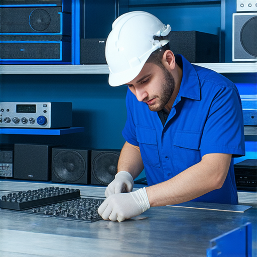 專業藍牙喇叭維修服務，技術人員檢查音響設備，提供快速可靠的故障排除方案，讓您的音響使用無煩惱，重拾音樂娛樂的樂趣，解決藍牙音響問題。