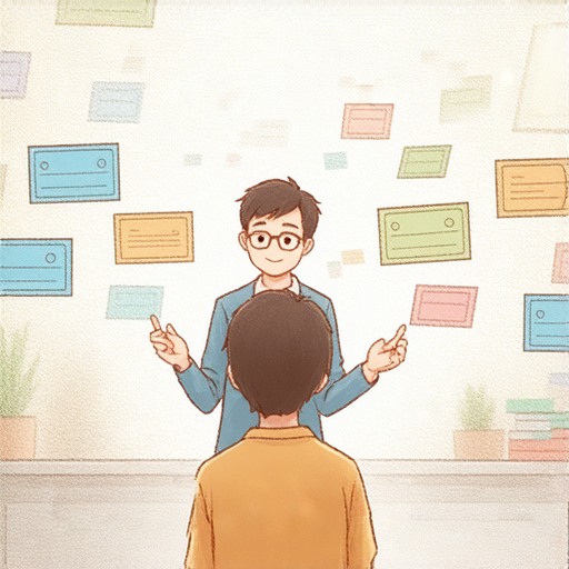 「探索英文的魔力：外籍老師一對一教學，讓你輕鬆掌握支票、故事與收據的奧秘！」