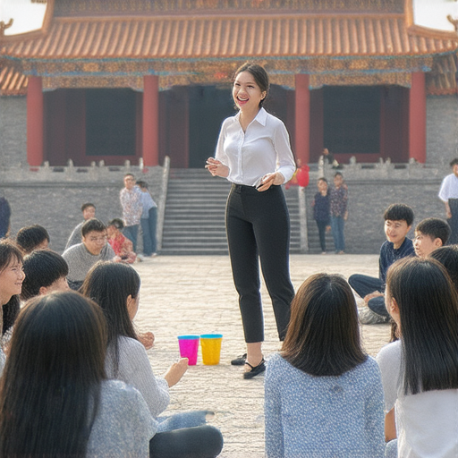 「玩轉英文！探索集體遊戲與雍和宮，外籍老師一對一教學立即報名！」