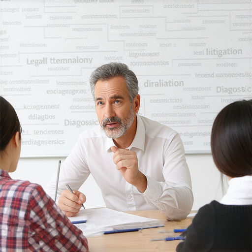 「想學會英文的法律用詞？探索外籍老師一對一教學，讓你迅速掌握訴訟、诊断等術語！」