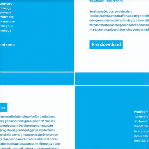 "掌握英文現在式！免費下載實用筆記，還能享受一對一外籍老師指導！"