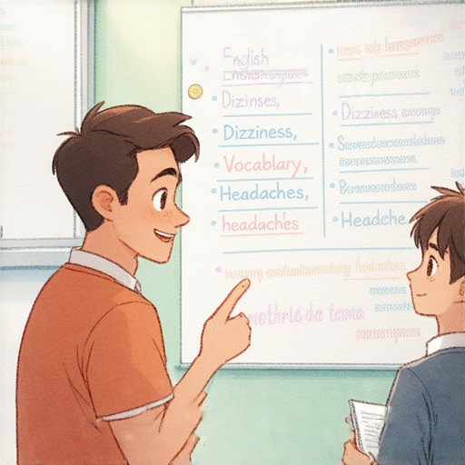 「從頭到腳學英文！一對一外籍老師教你掌握頭暈、頭痛和更多專業詞彙！」