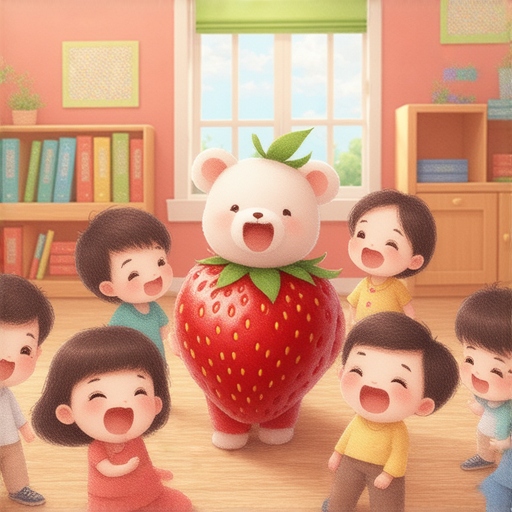 「探索草莓熊的英文世界！一起透過外籍老師輕鬆學習有趣的英文詞彙！」