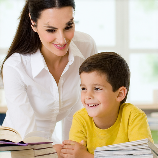 外籍教師一對一英語教學場景，學生微笑參加課程，提升英文能力，擺脫滯留困境，踏上成功之路，專注學習與交流，創造積極學習環境。