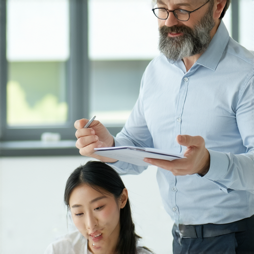 一對一外籍英文教學課堂，專家老師教學中，學生專注學習，提升英語能力，互動交流的學習氛圍，適合各種程度學習者。