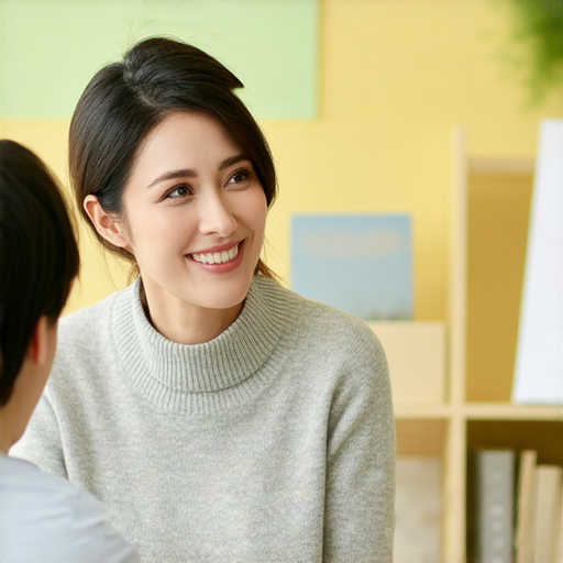 一對一外籍老師教學，幫助學員輕鬆用肚皮英文進行對話，圖片展示學習互動場景，強調外籍老師的專業與友善。