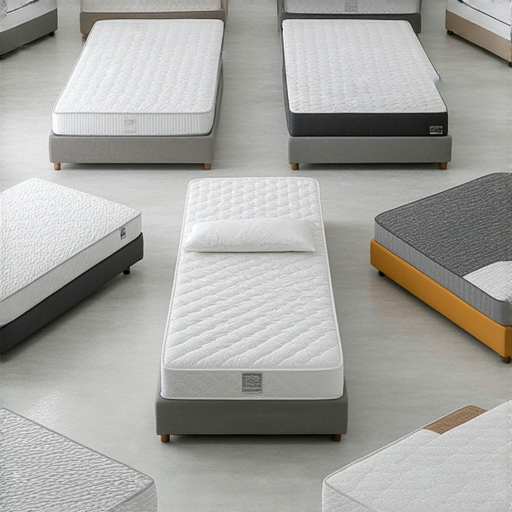 床褥的選擇對睡眠質量至關重要，圖片展示不同類型的床褥，幫助消費者了解如何挑選合適的床褥以提升睡眠品質，從而改善整體健康。