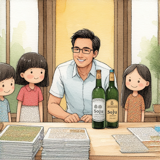 「揭開燒酒的神秘面紗！透過外籍老師學英語，開啟你的文化之旅！」