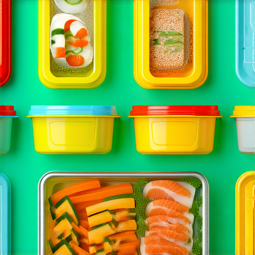 打包技巧展示圖，顯示如何將美食隨行與新鮮的技巧，包含各種容器和材料，讓食物保持最佳狀態，完美適合喜愛美食的人士，立即點擊了解更多。