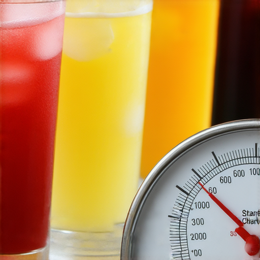 渣打飲品與溫度計並排放置，展示清醒的減肥秘訣，強調如何改變飲食習慣，促進健康減重，吸引讀者關注有效的減肥技巧與方法。