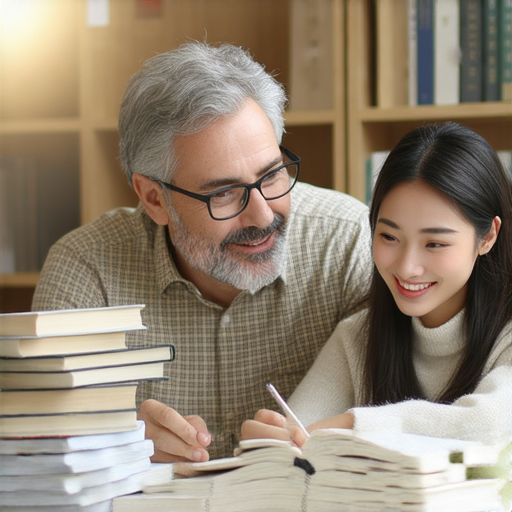 外籍老師一對一教學場景，學生熱情參與，老師耐心指導，創造互動學習環境，促進英文學習之旅，立即報名體驗效果卓越的英語課程。