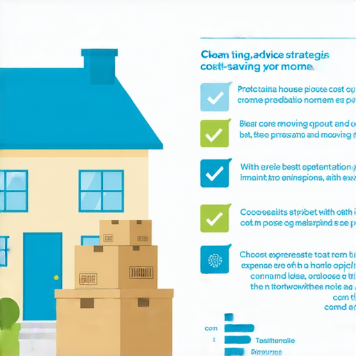 搬屋省錢技巧，輕鬆揭開搬屋價目秘辛，讓消費者了解搬家費用結構，選擇最佳方案，實現省更多的目的，圖片展示搬家過程中的省錢策略與貼士。