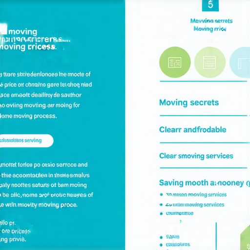 揭開搬屋秘密的圖片，展示超實惠搬屋價目表，幫助用戶省錢又安心，並提供詳細搬屋資訊，讓搬家過程更加順利。