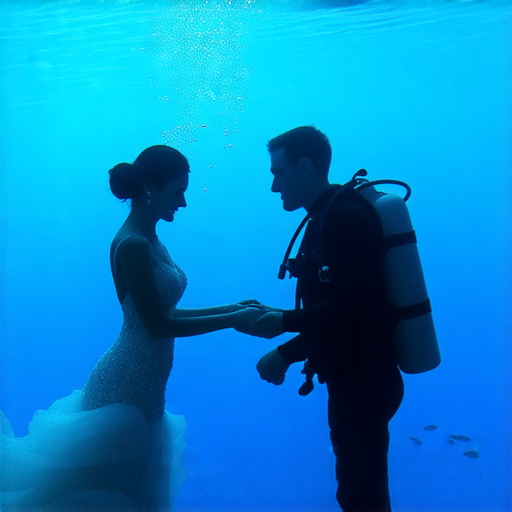 "水下求婚的浪漫，潛入深海見證愛的承諾！別錯過這場驚喜!"