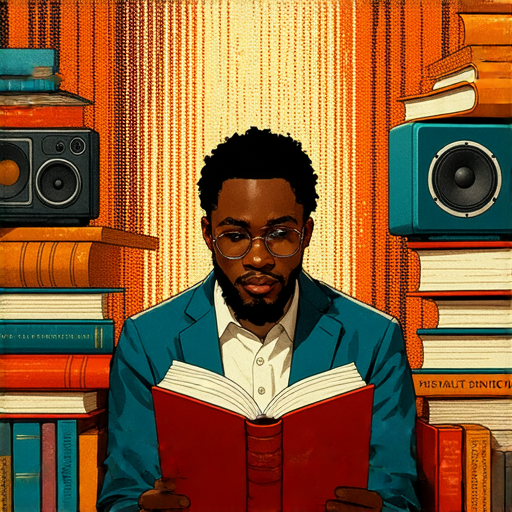 解鎖英文朗誦的魅力，展示語言的藝術與表達之力，圖片中呈現朗誦者聚精會神的表情，背景為書籍和音響設備，散發出學習與交流的氛圍。