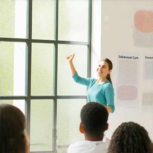 「揭開皮脂腺囊腫的真相：與外籍老師深入學習英文，快來探索！」