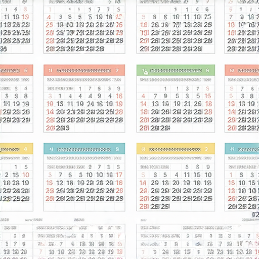 "2025年曆：探索卡通風格的美好時光，讓你的每一天都充滿驚喜！"