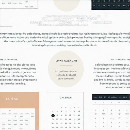 揭開日曆之謎：如何運用月歷提升你的生活效率？快來探索！