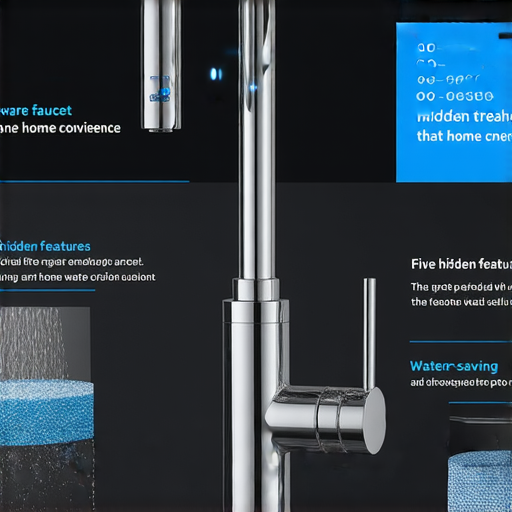 不再浪費水的水龍頭與濾水器，展示五大隱藏功能，提升居家生活便捷性，提供節水與高效濾水的解決方案，讓家庭用水更環保。