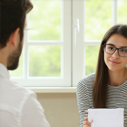 一位外籍老師正在與學生進行一對一的英語教學，教室環境明亮舒適，學生專注學習，提高流利英文能力，開啟英語之旅的秘訣。