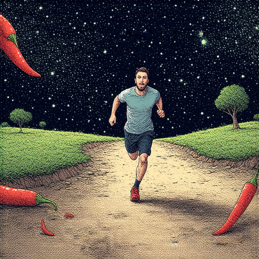 「你知道嗎？跑步時跌倒的路況竟然影響追星和辣椒的選擇！」