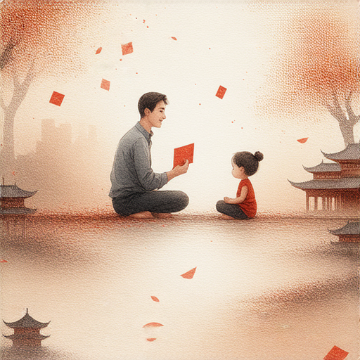 解密紅包文化意義的圖片，展示外籍英文老師一對一教學的場景，強調學習英語與中國傳統的結合，提升文化了解與語言能力。