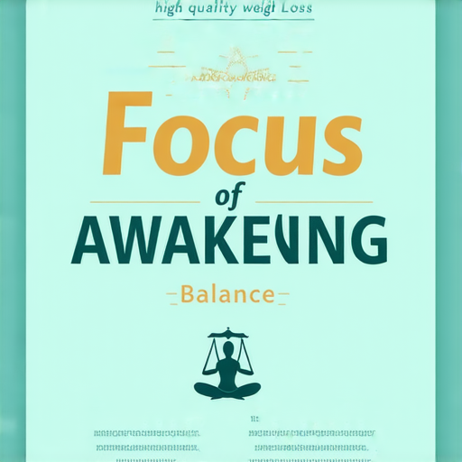 掌握清醒與減肥的秘密的圖片，展示了一些能改變生活的英文單詞，強調正確心理與健康的生活方式，與減肥及清醒相關，激勵人們實現目標。