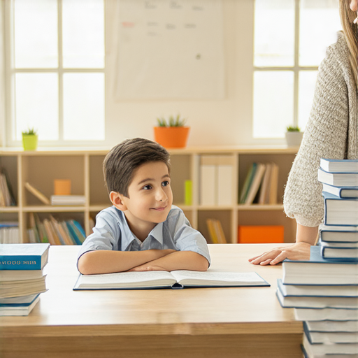提升英文能力的廣告圖片，展示外籍老師與學生一對一輔導的情景，強調專業教學和個性化學習，邀請立即探索服務。