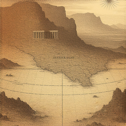 探索西洋的秘密的圖片，展示獨特的地圖、古典建築和文化符號，吸引觀眾的注意，加深對西洋歷史與文化的理解，激發未來的學習計劃。