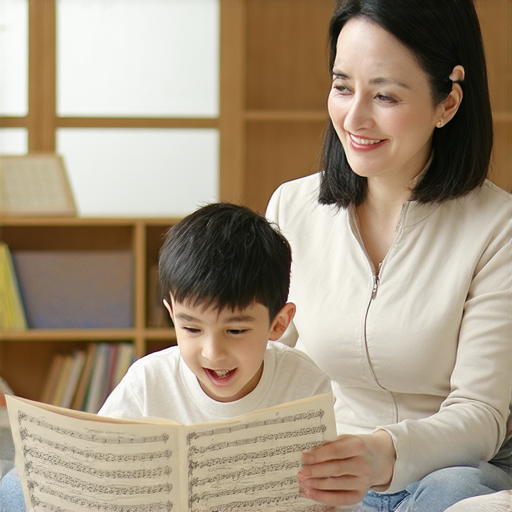 專業外籍老師一對一教學中，學生專注於用英文演奏樂器，教室環境舒適，展現學習樂器的樂趣與成就感，適合各年齡層的音樂愛好者。