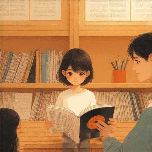 探索黑膠碟的魅力，學生與外籍老師一對一互動，專注於解碼音樂的韻味，增進英文能力，享受獨特的學習體驗。