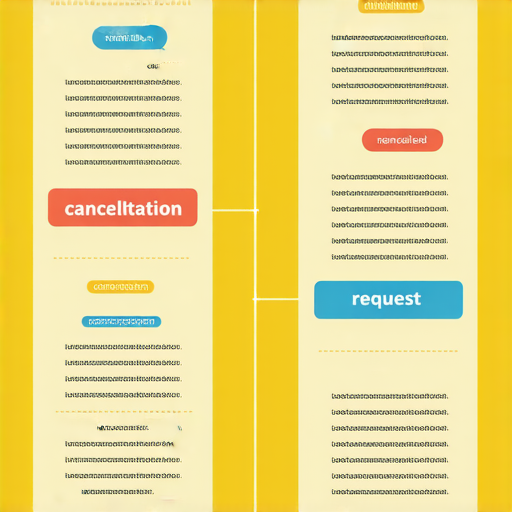 圖片展示了一個關於如何在英語中正確使用註銷、請求等詞彙的細節解析，包含語法示例和使用情境，適合希望提升英語表達能力的學習者。