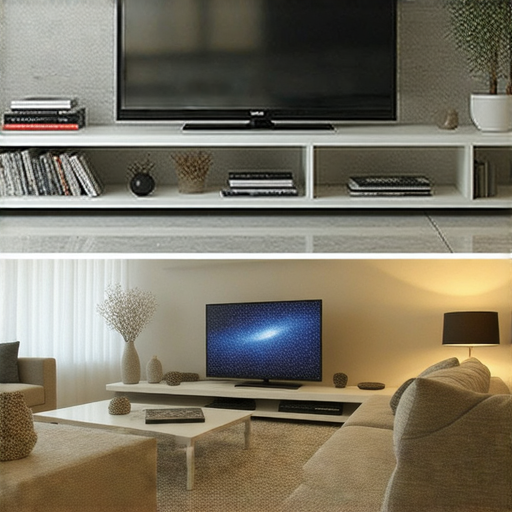 投影機與電視比較圖，展示兩種設備的使用場景，強調使用技巧與專業維修服務的優勢，幫助消費者了解哪種設備更適合他們的需求。