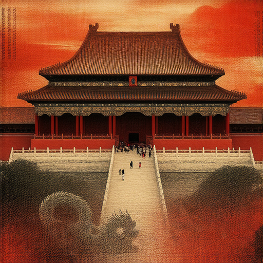 揭開故宮神秘歷史的圖片，展示精美的中國古代建築與藝術，讓人放鬆心情，並掌握收購與支出的聰明技巧，感受文化的魅力與智慧。