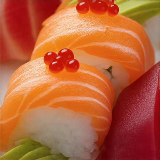 探索坐骨神經及多巴胺之間的奇妙聯繫，展現堅強與毅力的象徵，如同精緻完美的壽司，傳遞健康與活力的視覺體驗。