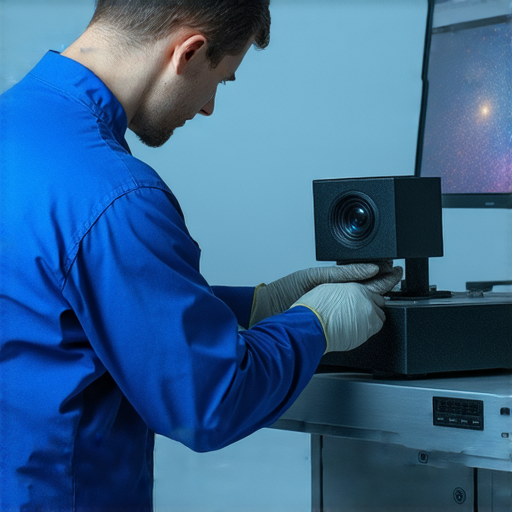 投影機故障檢查專業維修服務，技術人員正在檢查投影機設備，確保修復後能重現精彩畫面，幫助用戶解決投影問題。