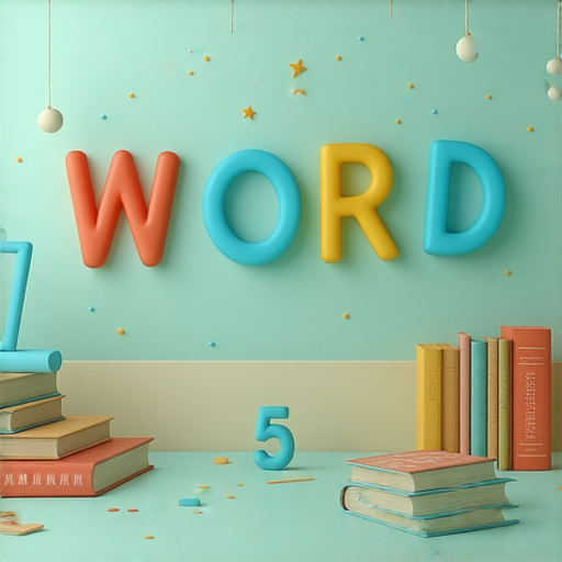 揭開50個英文字的神秘面紗，展示英語單詞的獨特魅力與用法，助你迅速提升英語水平，成為英語高手的必備秘訣，寓教於樂的學習畫面。